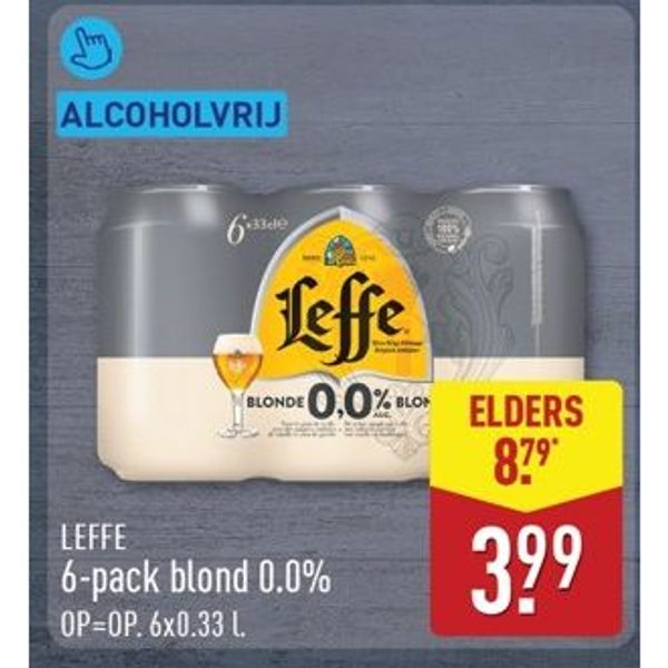 Leffe 6-pack blond 0.0%