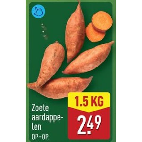 Zoete aardappelen