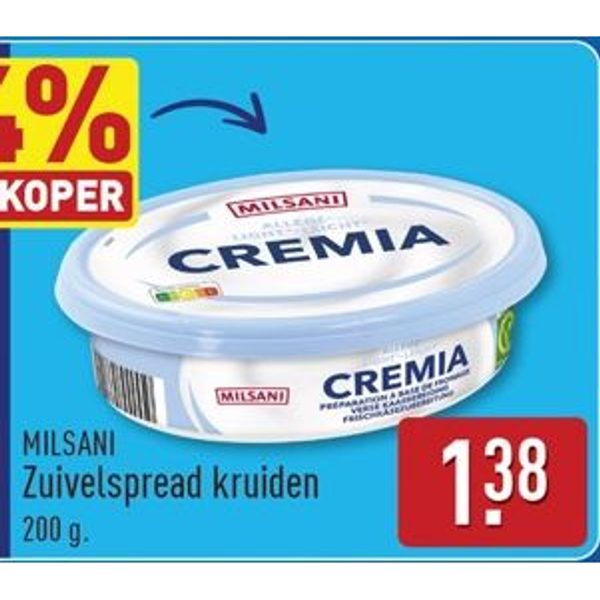MILSANI Zuivelspread kruiden