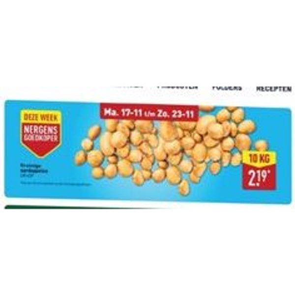 Kruimige aardappelen