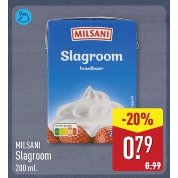 MILSANI Slagroom