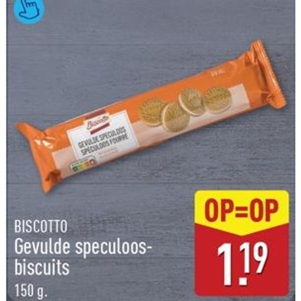 Biscotto Gevulde speculoos-biscuits