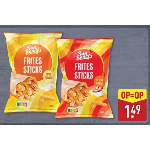 Frietsticks mayonaise of speciaal