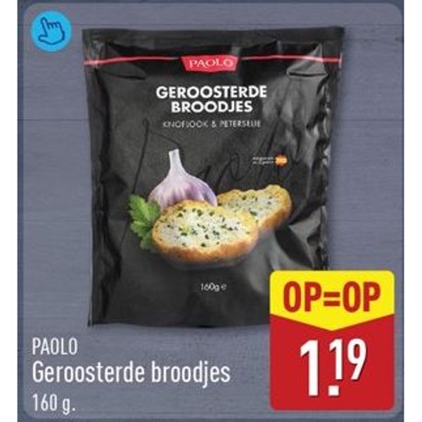Paolo Geroosterde broodjes