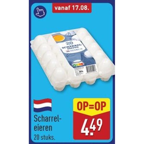 Scharrel-eieren