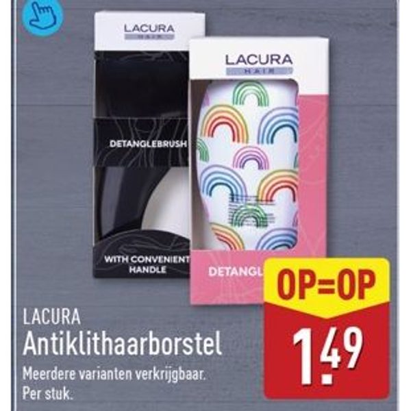 Lacura Antiklithaarborstel