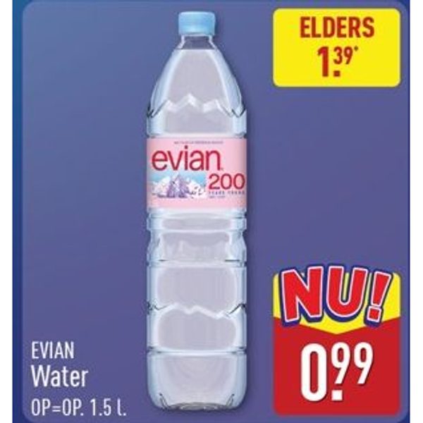 Evian Water