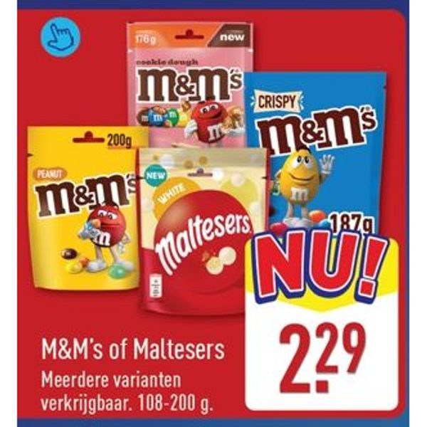 M&M's of Maltesers