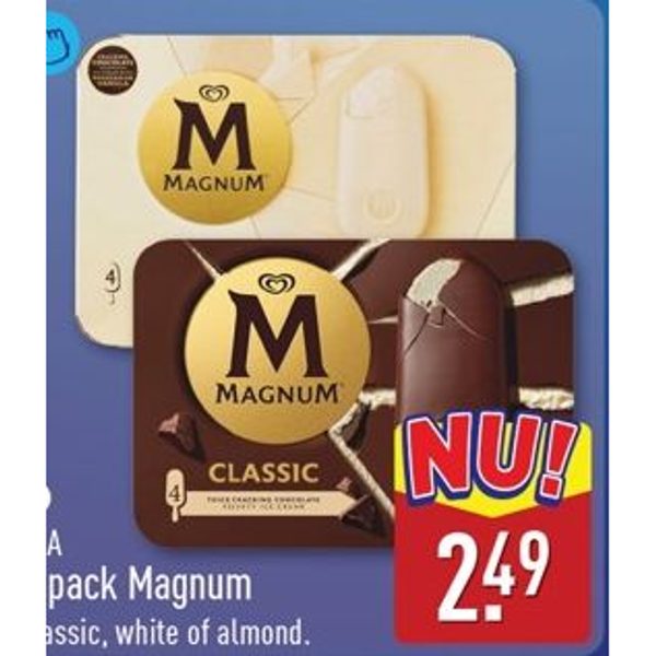 Magnum Classic, White of Almond