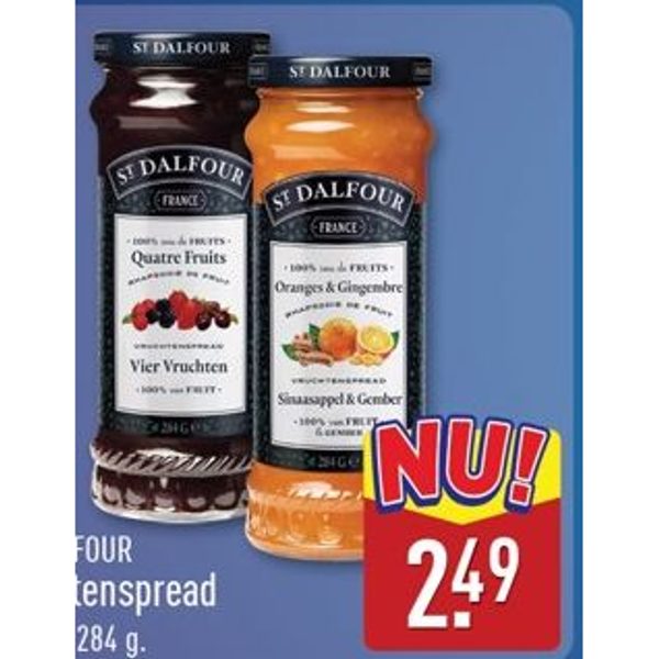 St. Dalfour Vruchtenspread