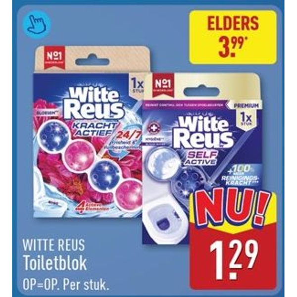 Witte Reus Toiletblok