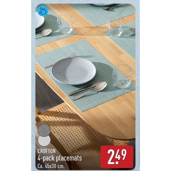 4-pack placemats