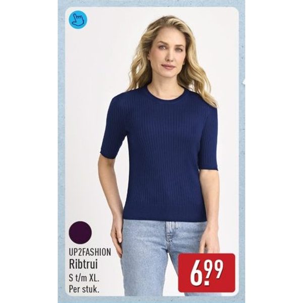 UP2FASHION Ribtrui