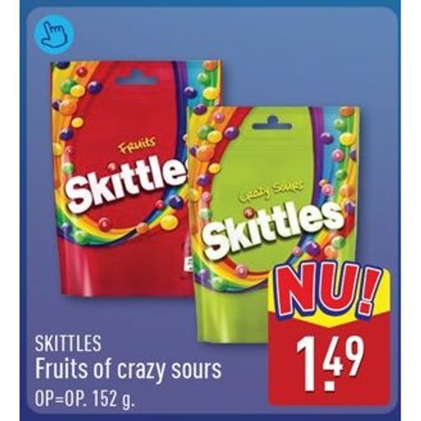 Fruits of crazy sours