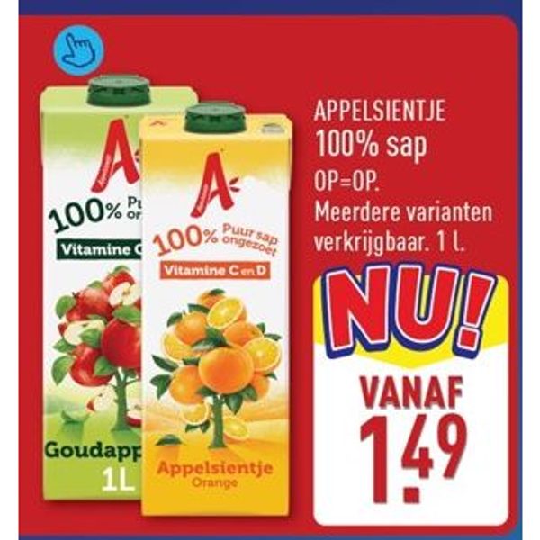 Appelsientje 100% sap