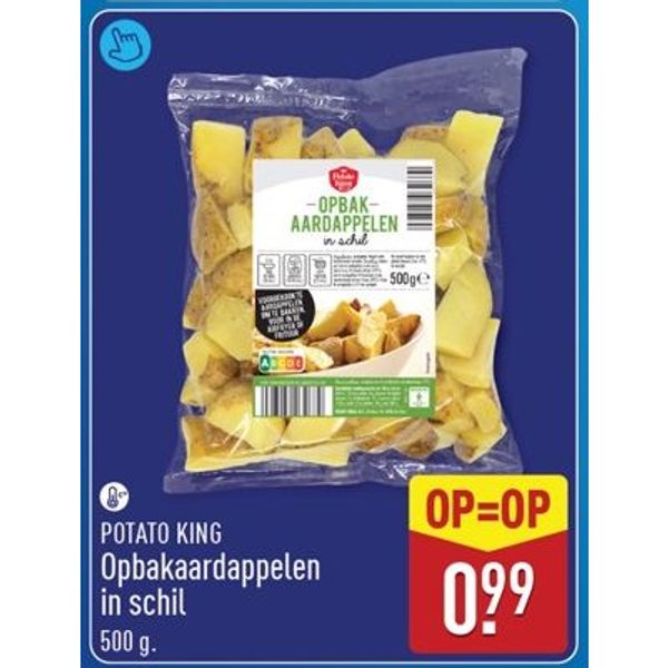 Potato King Opbakaardappelen in schil