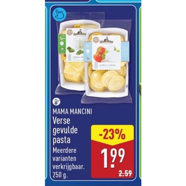Mama Mancini Verse gevulde pasta
