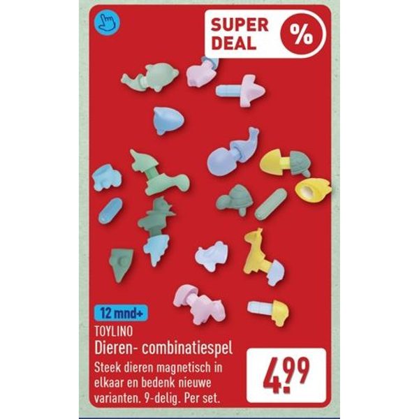 Toylino Dieren-combinatiespel