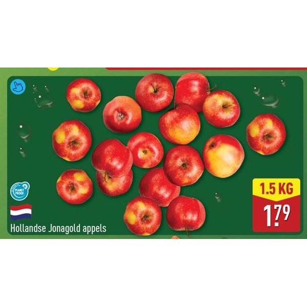 Hollandse Jonagold appels