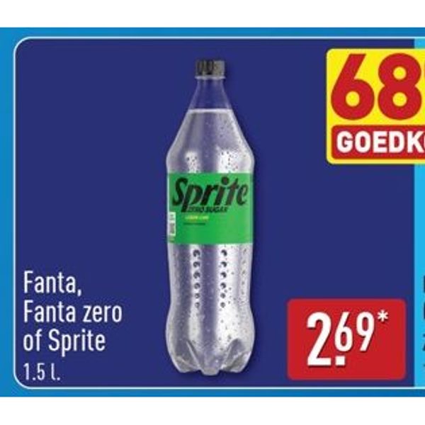 Fanta, Fanta zero of Sprite