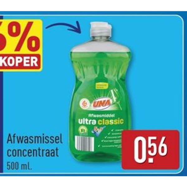 Una afwasmiddel ultra classic