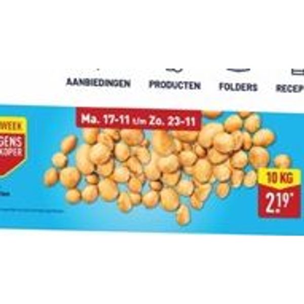 Kruimige aardappelen