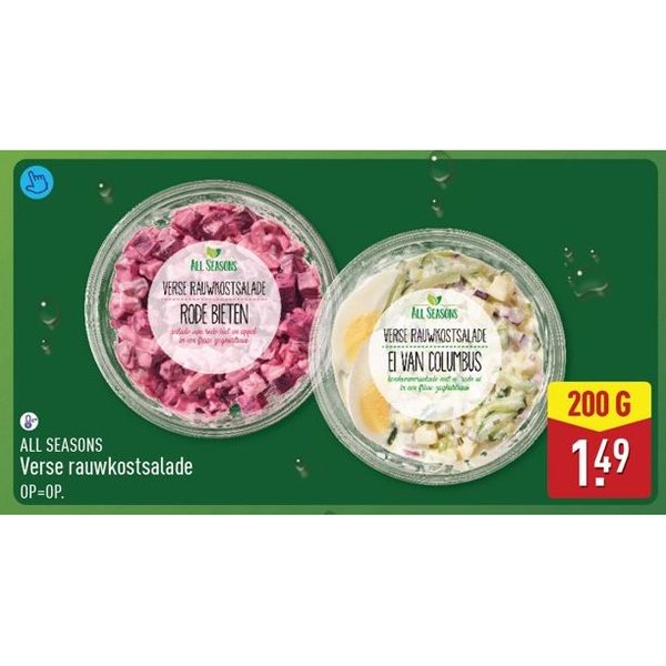 All Seasons Verse rauwkostsalade