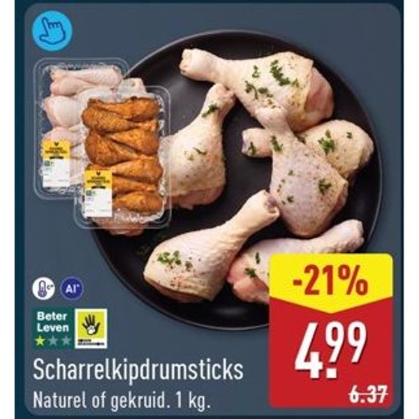 Scharrelkipdrumsticks