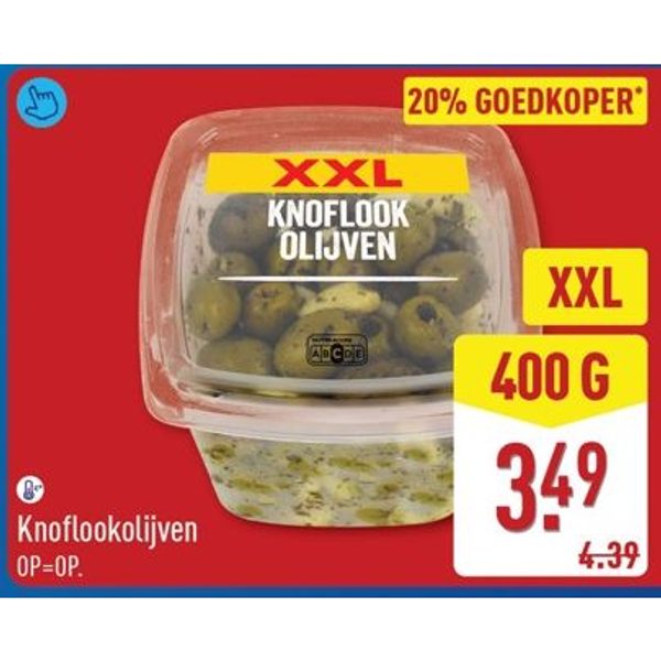 Knoflookolijven