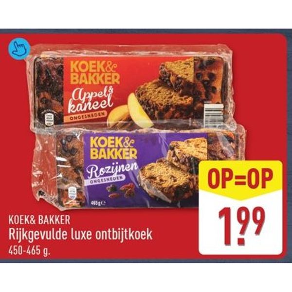 Rijkgevulde luxe ontbijtkoek