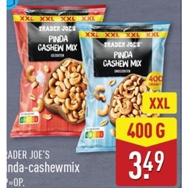 TRADER JOE'S Pinda-cashewmix