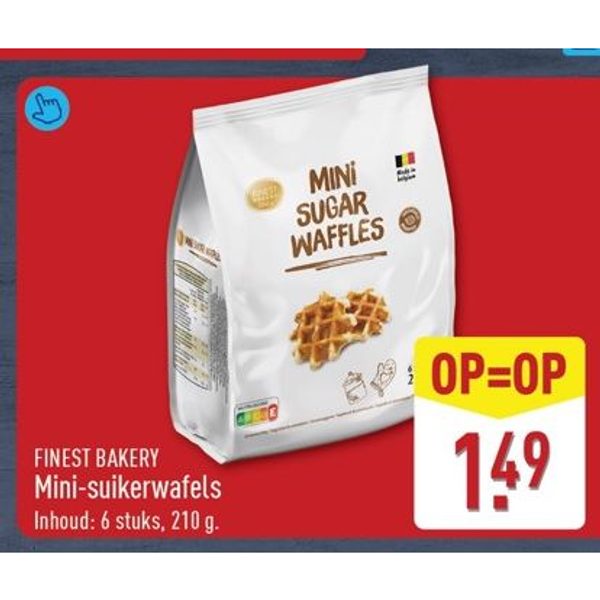Finest Bakery Mini-suikerwafels