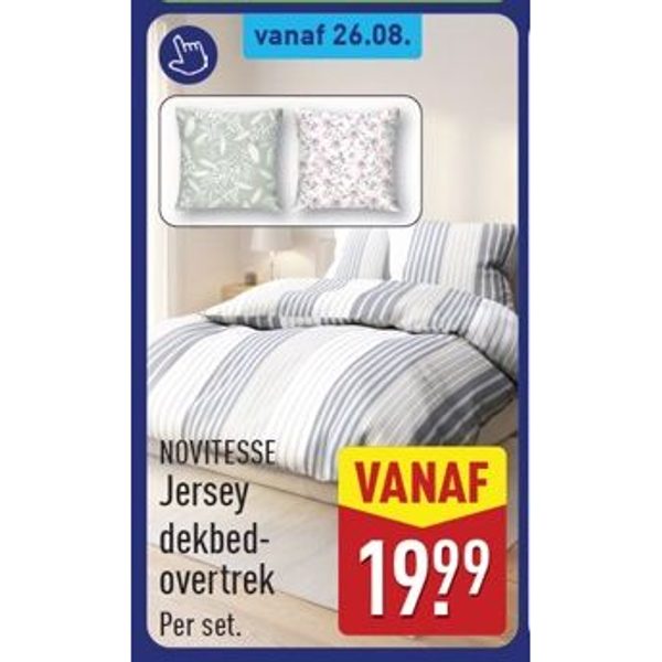 Novitesse Jersey dekbedovertrek