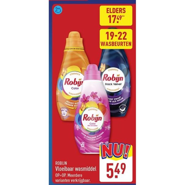 Robijn Vloeibaar wasmiddel