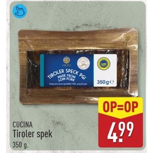 Cucina Tiroler spek
