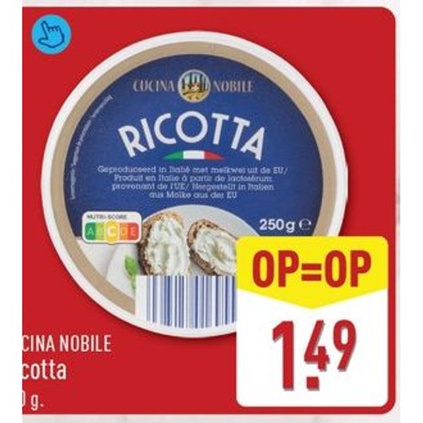 Cucina Nobile Ricotta