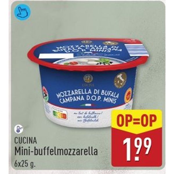 Cucina Mini-buffelmozzarella