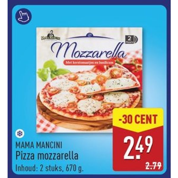 Mama Mancini Pizza mozzarella