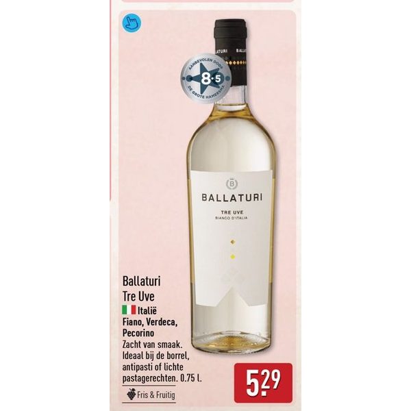 Tre Uve Bianco d'Italia