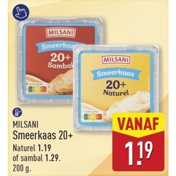 MILSANI Smeerkaas 20+