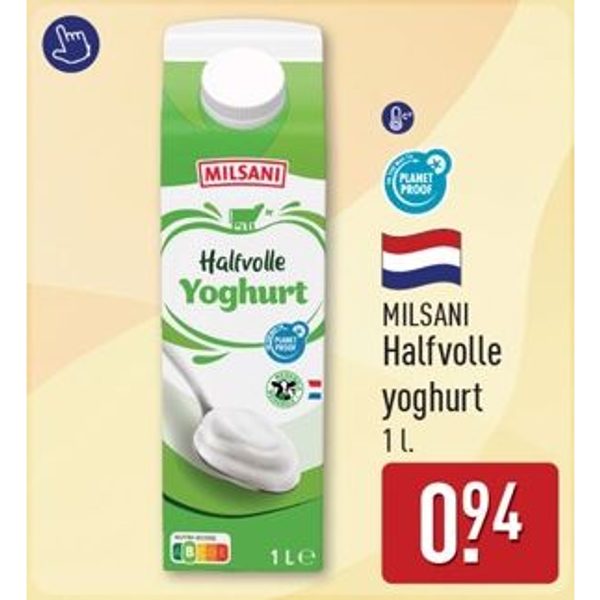 Milsani Halfvolle yoghurt