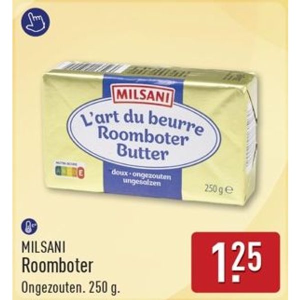 Roomboter ongezouten