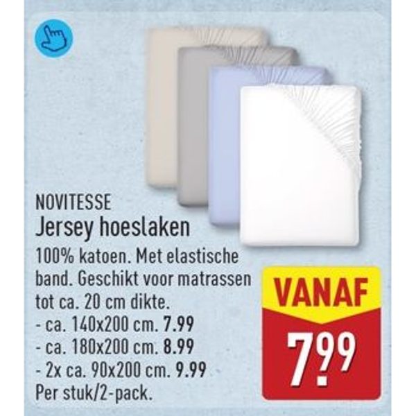 Jersey hoeslaken
