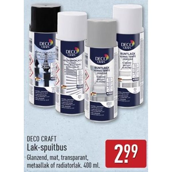 DECO CRAFT Lak-spuitbus