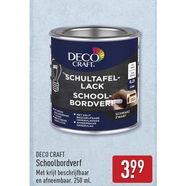 DECO CRAFT Schoolbordverf