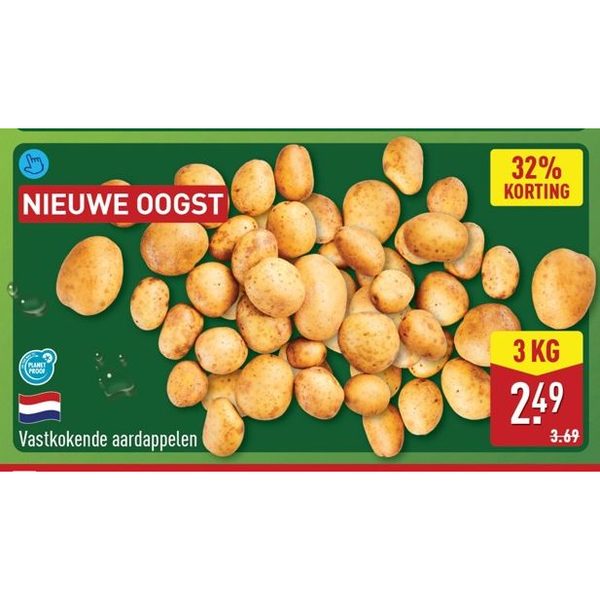 Vastkokende aardappelen