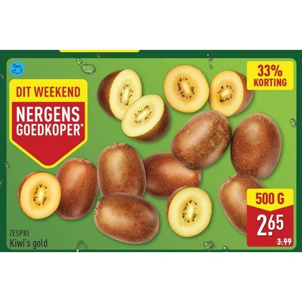 Zespri Kiwi's gold