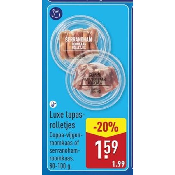 Luxe tapas-rolletjes