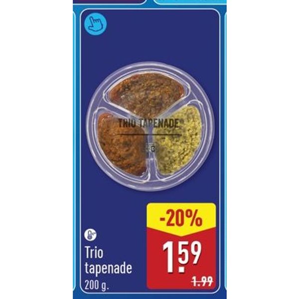 Trio tapenade