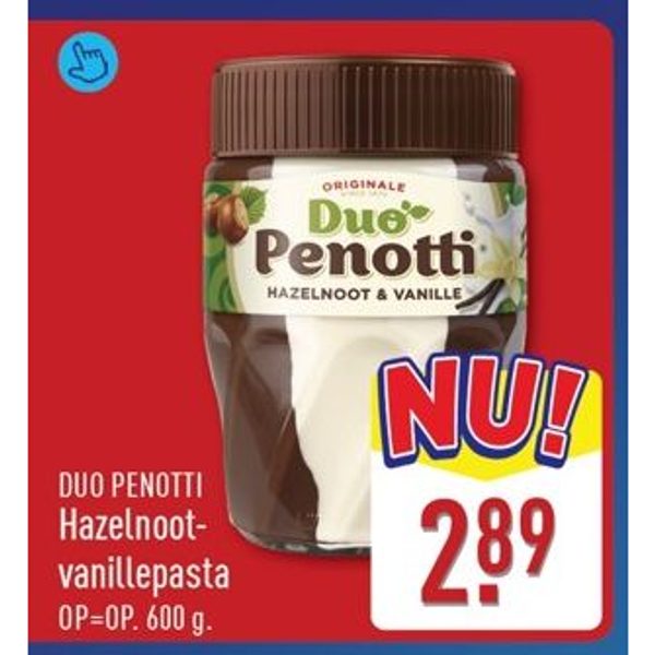 Duo Penotti Hazelnoot-vanillepasta